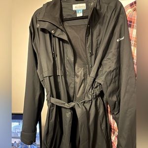 Columbia Pardon my trench rain jacket